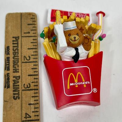 Enesco McDonalds french fries bear #577545 1990-92