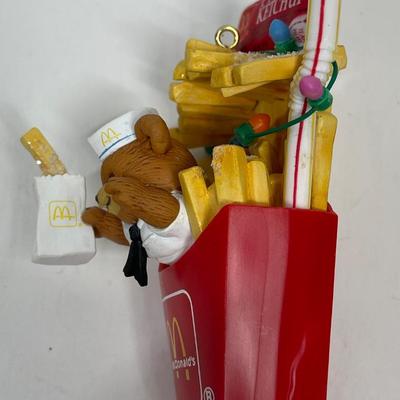 Enesco McDonalds french fries bear #577545 1990-92