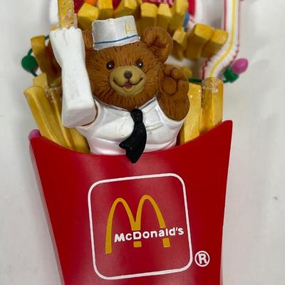 Enesco McDonalds french fries bear #577545 1990-92
