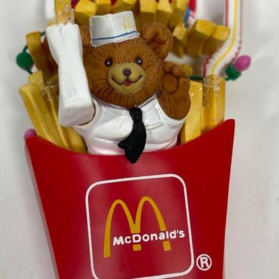 Enesco McDonalds french fries bear #577545 1990-92