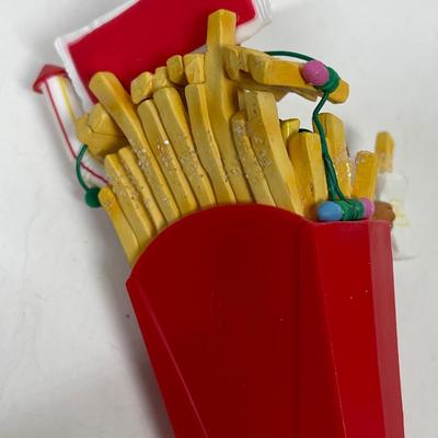 Enesco McDonalds french fries bear #577545 1990-92