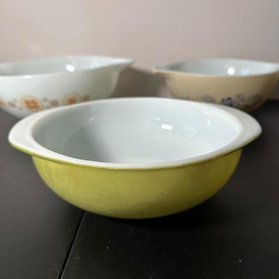 LOT 5L: Collection Of Pyrex, Corningware, Longaberger Pottery & More