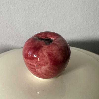 LOT 6K: Large Collection Of Franciscan Ware Apple Pattern Plates, Cups, Bowls & More