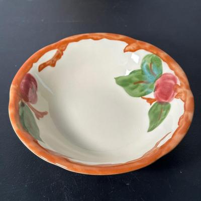 LOT 6K: Large Collection Of Franciscan Ware Apple Pattern Plates, Cups, Bowls & More