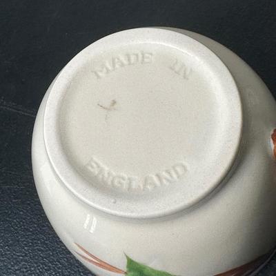 LOT 6K: Large Collection Of Franciscan Ware Apple Pattern Plates, Cups, Bowls & More