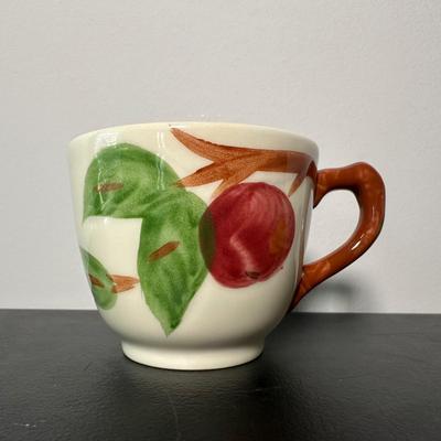 LOT 6K: Large Collection Of Franciscan Ware Apple Pattern Plates, Cups, Bowls & More