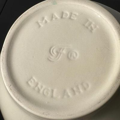 LOT 6K: Large Collection Of Franciscan Ware Apple Pattern Plates, Cups, Bowls & More