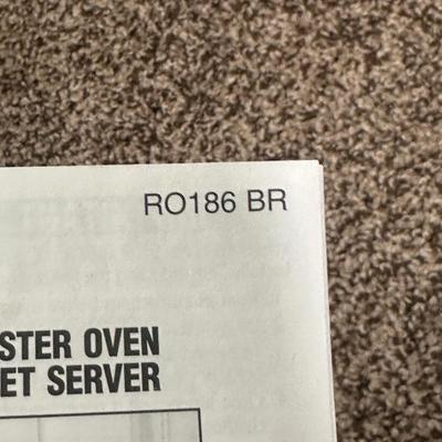 LOT 7K: Kitchen Appliances- Rival 18 qt Roaster Oven, Hamilton Beach Slow Cooker & More