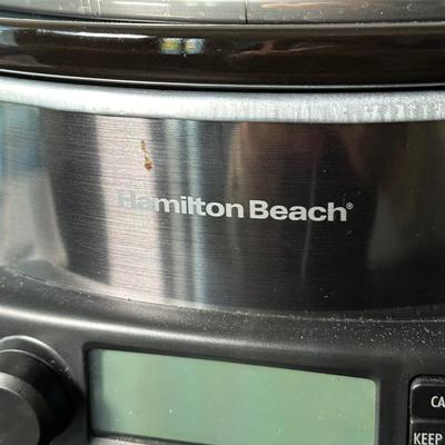 LOT 7K: Kitchen Appliances- Rival 18 qt Roaster Oven, Hamilton Beach Slow Cooker & More