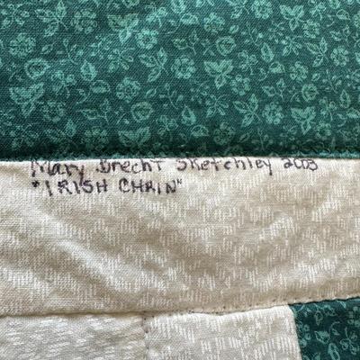 LOT 10K: Irish Quilts, Linens & More!