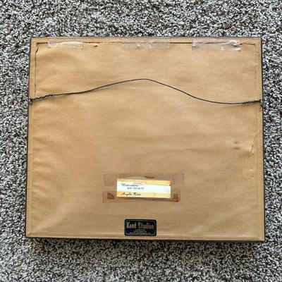 LOT 12L: 2 Watercolor Paintings by Angela Korn