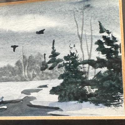 LOT 13L: Framed/Signed Artwork