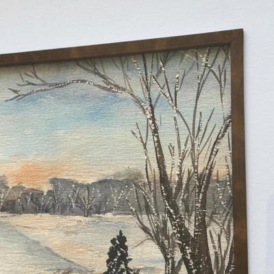 LOT 13L: Framed/Signed Artwork