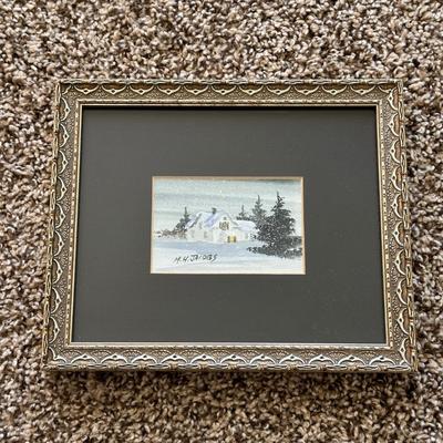 LOT 13L: Framed/Signed Artwork