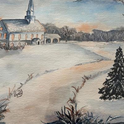 LOT 13L: Framed/Signed Artwork