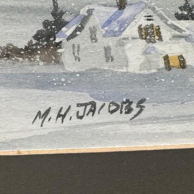 LOT 13L: Framed/Signed Artwork