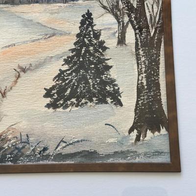 LOT 13L: Framed/Signed Artwork