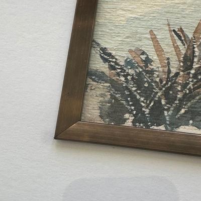 LOT 13L: Framed/Signed Artwork