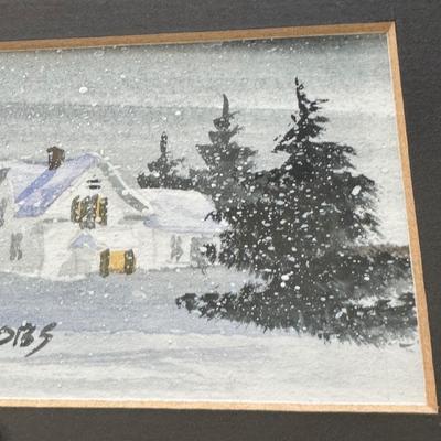 LOT 13L: Framed/Signed Artwork