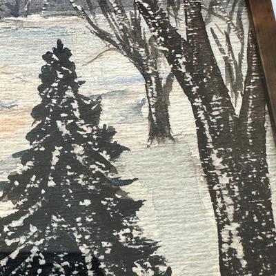 LOT 13L: Framed/Signed Artwork