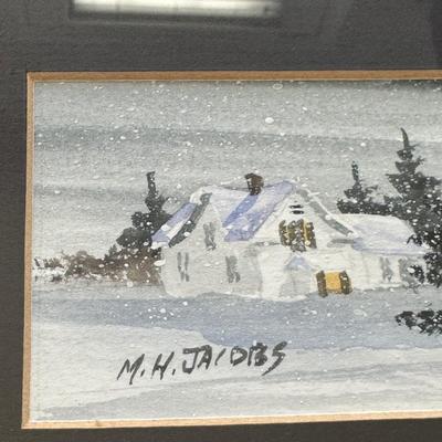 LOT 13L: Framed/Signed Artwork