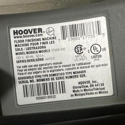 LOT 41L: Hoover Floor Finishing Machine Model F7458900