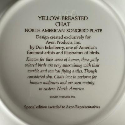 LOT 62D: Avon Bird Collection - Eggs w: Wooden Pedestals, Don Eckelberry Plates & Duck Figurines