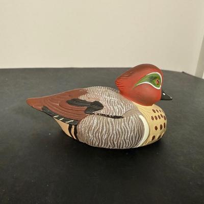 LOT 62D: Avon Bird Collection - Eggs w: Wooden Pedestals, Don Eckelberry Plates & Duck Figurines