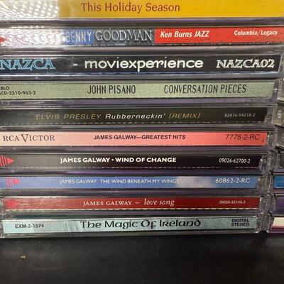 LOT 63L: Collection of Music CDs & Cassette Tapes