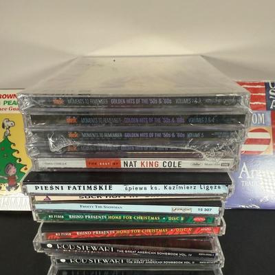 LOT 63L: Collection of Music CDs & Cassette Tapes