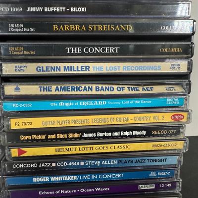 LOT 63L: Collection of Music CDs & Cassette Tapes