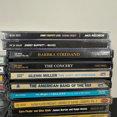 LOT 63L: Collection of Music CDs & Cassette Tapes