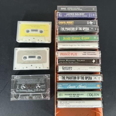 LOT 63L: Collection of Music CDs & Cassette Tapes