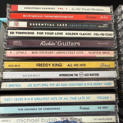 LOT 63L: Collection of Music CDs & Cassette Tapes