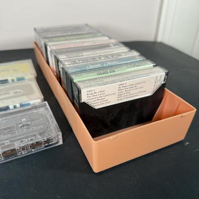 LOT 63L: Collection of Music CDs & Cassette Tapes