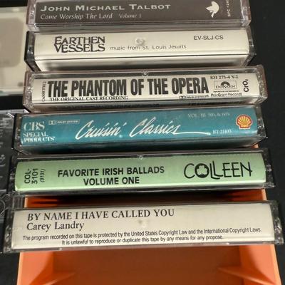 LOT 63L: Collection of Music CDs & Cassette Tapes