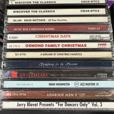 LOT 63L: Collection of Music CDs & Cassette Tapes