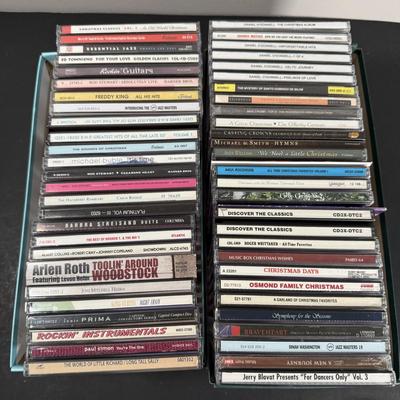 LOT 63L: Collection of Music CDs & Cassette Tapes