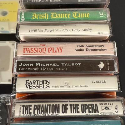 LOT 63L: Collection of Music CDs & Cassette Tapes