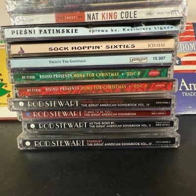 LOT 63L: Collection of Music CDs & Cassette Tapes