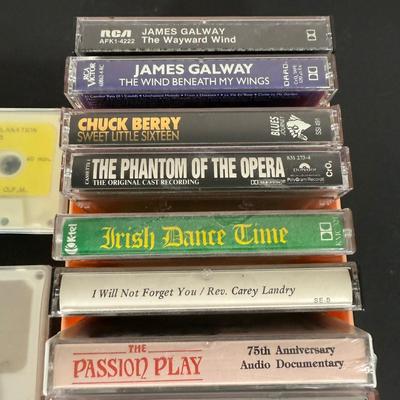 LOT 63L: Collection of Music CDs & Cassette Tapes