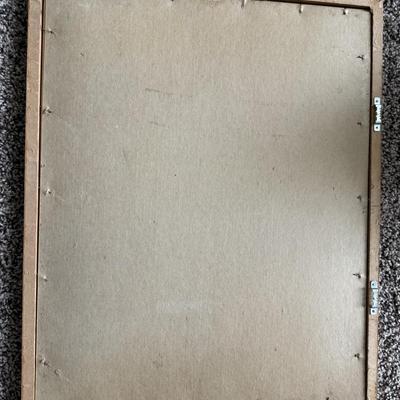 LOT 65L: Framed Vintage Flags - 48 Star US Flag & Ireland Flag