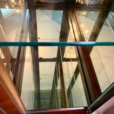 LOT 77 D: Pulaski Furniture Co. Picture Frame Curio Cabinet