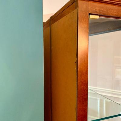 LOT 77 D: Pulaski Furniture Co. Picture Frame Curio Cabinet