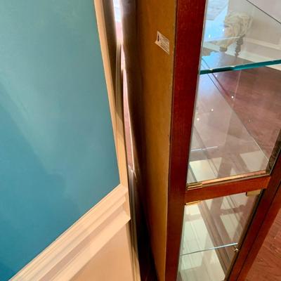 LOT 77 D: Pulaski Furniture Co. Picture Frame Curio Cabinet