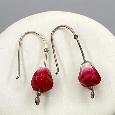 LOT 87J: Artisan Necklace and Earring Set Purchased in Scagway Alaska and More