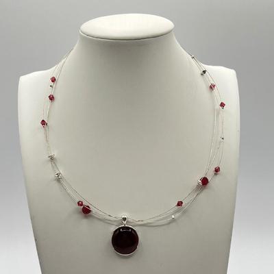 LOT 87J: Artisan Necklace and Earring Set Purchased in Scagway Alaska and More