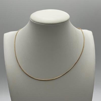 LOT 94J: Gold Tone Necklaces and More