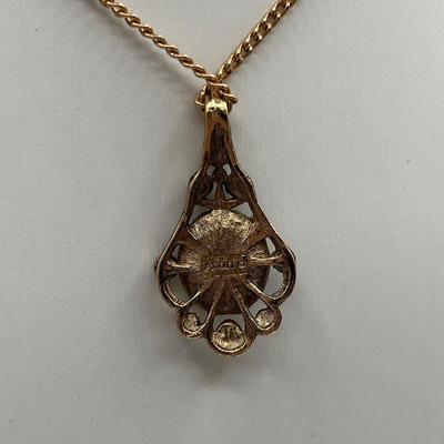 LOT 94J: Gold Tone Necklaces and More