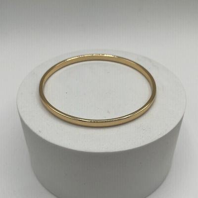 LOT 95J: Gold Tone Bracelets and Earrings